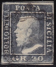 1859 sicilia n.12 usato 1859 sicilia n.12 usato  Milano