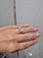 Diamondique silver simulated for sale  GLASGOW