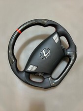LEXUS LS460 VOLANTE DE FIBRA DE CARBONO HIDRO MERGULHADO SUPERIOR REDONDO INFERIOR PLANO comprar usado  Enviando para Brazil