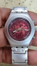 Relógio de quartzo SWATCH Irony alumínio cronógrafo AG 2001 34mm comprar usado  Enviando para Brazil