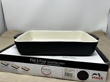 Staub black rectangular for sale  Spring