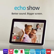 NOVO Amazon Echo Show 10 (2ª Geração) - 10" HD Alexa Smart Assistant ARENITO BRANCO, usado comprar usado  Enviando para Brazil
