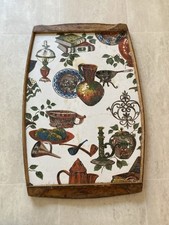 Retro tablett holz gebraucht kaufen  Schortens