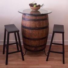 Whiskey barrel table for sale  Evansville