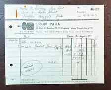 1963 leon paul for sale  HASTINGS