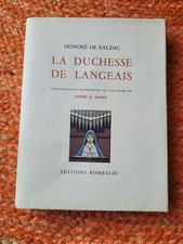 Balzac duchesse langeais d'occasion  La Ciotat