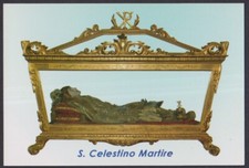 Cartão sagrado de San Celestino Martir santino imagem pieuse estampa comprar usado  Enviando para Brazil