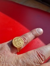 Chevalière homme carats d'occasion  Bouzonville