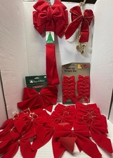 Arcos de Natal veludo vermelho variedade de tamanhos acima de 25 arcos decoração/artesanato comprar usado Arcos de Natal veludo vermelho variedade de tamanhos acima de 25 arcos decoração/artesanato comprar usado  Enviando para Brazil