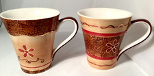 Conjunto de 2 canecas de chá de café Cha Cult pintadas à mão comprar usado Conjunto de 2 canecas de chá de café Cha Cult pintadas à mão comprar usado  Enviando para Brazil