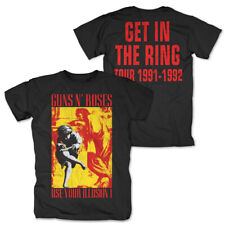 Guns N' Roses Illusion I frontal y Get In The Ring Tour 1991-1992 diseños traseros , usado segunda mano  Embacar hacia Argentina