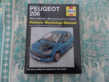 Haynes manual peugeot for sale  LINCOLN