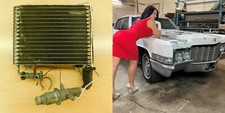 EVAPORADOR DE AR CONDICIONADO E VÁLVULA 1969 1970 CADILLAC 69CF1-1J7, usado comprar usado  Enviando para Brazil