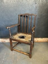 Antique elm armchair for sale  STAFFORD