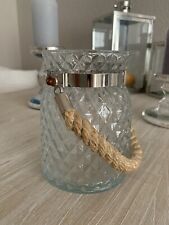 Windlicht teelicht glas gebraucht kaufen  Kummerfeld