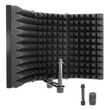 Escudo de isolamento de microfone de metal Pyle três painéis - cabine vocal e estúdio comprar usado  Enviando para Brazil