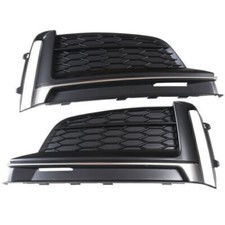 Par de tampa de grade externa lateral parachoque dianteiro compatível com Audi S5 A5 S~line 2018~2019 comprar usado  Enviando para Brazil