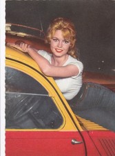 Brigitte bardot cartolina usato  Spedire a Italy