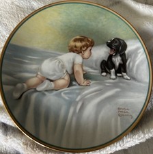 Porcelain plate sleepy for sale  DAGENHAM