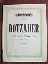 Dotzauer etüden violoncello gebraucht kaufen  Deutschland