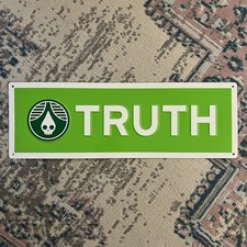 Placa de lata Rhinegeist Cincinnati Ohio Truth IPA artesanato cervejaria bar homem decoração caverna comprar usado  Enviando para Brazil
