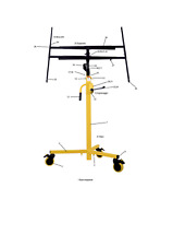Carrello alzalastre cartongess usato  Acquaviva delle Fonti