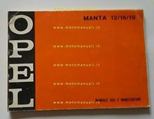 Opel manta 1973 usato  Vimodrone