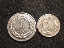 Polonia monete zloty usato  Lugo