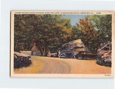 Cartão postal Where The Road Winds Between Giant Boulders in Smugglers Notch Vermont comprar usado  Enviando para Brazil