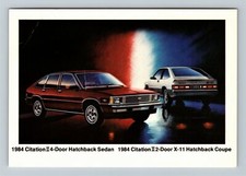 1984 chevrolet citation d'occasion  Expédié en Belgium
