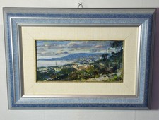 Dipinto olio cartone usato  Salerno
