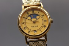 [Quase em perfeito estado] Vintage TISSOT C220 Relógio Feminino de Quartzo Fase da Lua do Japão comprar usado  Enviando para Brazil