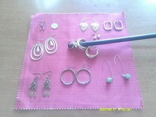 Lot pairs earrings for sale  Columbus
