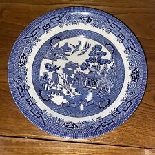 Churchill blue willow for sale  COULSDON