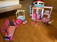 Barbie haus klappbar gebraucht kaufen  Schrozberg