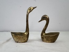 Vintage brass swan for sale  Beaumont