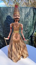 Indonesische stabpuppe wayank gebraucht kaufen  Klanxbüll
