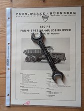Prospektblatt faun spezial gebraucht kaufen Prospektblatt faun spezial gebraucht kaufen  Büdelsdorf