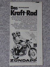 Riginal werbung zündapp gebraucht kaufen  Niedernhall