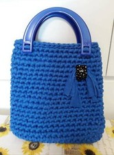 Borsa fettuccia blu usato Borsa fettuccia blu usato  Luzzi
