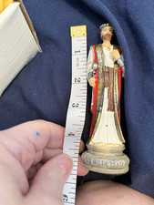 Juego de 32 piezas de ajedrez pintadas a mano. Medieval Vs Imperio Sin Tablero segunda mano  Embacar hacia Mexico