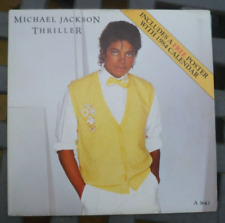 MICHAEL JACKSON single 'Thriller' 1983 EPIC A3643 rare Poster p/s  - EX+ comprar usado  Enviando para Brazil