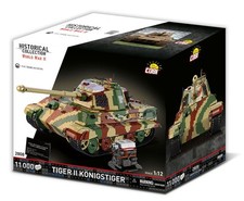COBI 2808 1:12 Niemiecki PzKpfw VI Königstiger Sd.Kfz.182 11 000 kamieni oryginalne opakowanie! na sprzedaż  Wysyłka do Poland