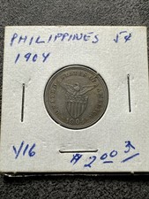 1904 philippines silver for sale  Rockville