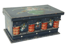 Alte bauernmalerei schatulle gebraucht kaufen  Langweiler