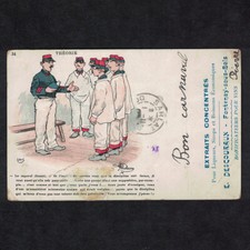 Old postcard military d'occasion  Expédié en Belgium