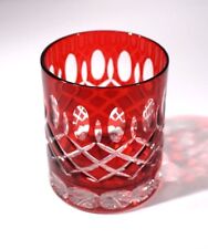 Lindo copo de uísque cristal vidro rubi comprar usado  Enviando para Brazil