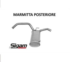 Marmitta silenziatore posterio usato  San Giorgio Morgeto