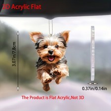 Yorkshire terrier acrylic for sale  Freeport