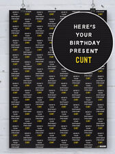 Birthday wrapping paper for sale  ST. NEOTS
